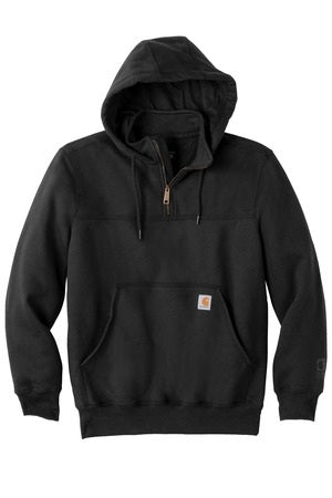 Carhartt Rain Defender Paxton Heavyweight Hooded Zip Mock Sweatshirt -  CT100617