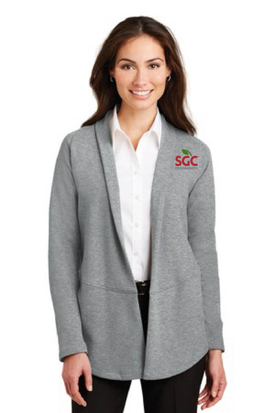 Port Authority® Ladies Interlock Cardigan - L807