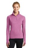 Sport-Tek® Ladies Sport-Wick® Stretch 1/2-Zip Pullover - LST850